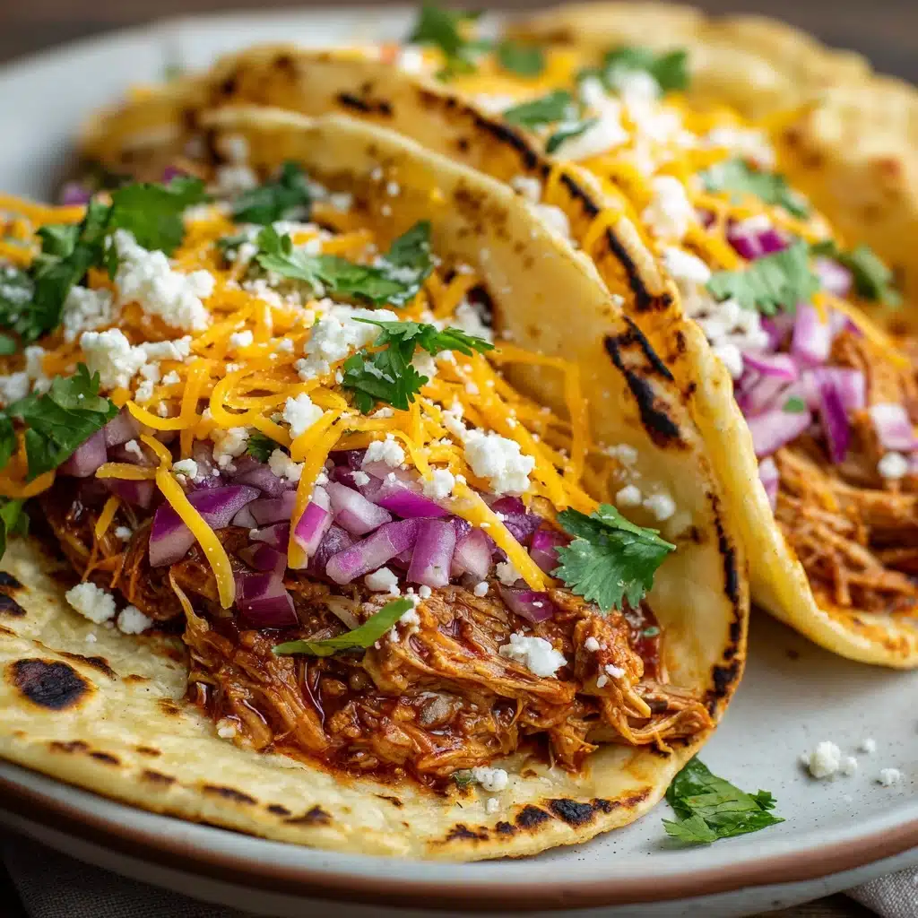 Slow Cooker Shredded Beef Tacos Recipe - Recipe Image