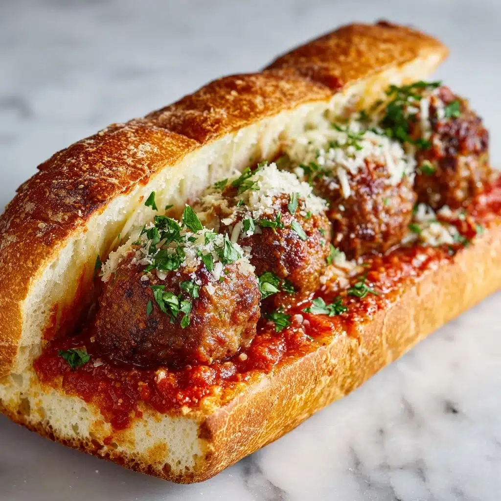 Beefy Meatball Sub Delight Recipe