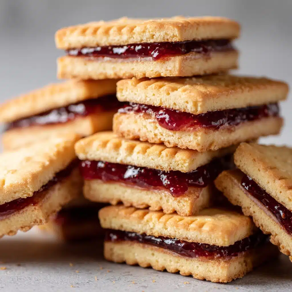 Peanut Butter and Jelly Sandwich Cookies Recipe