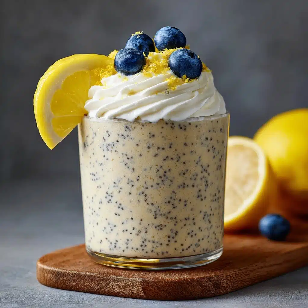 Lemon Poppy Seed Overnight Oats Recipe - Recipe Image