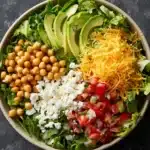 Fresh Chopped Salad with Chickpeas, Feta, and Avocado Recipe