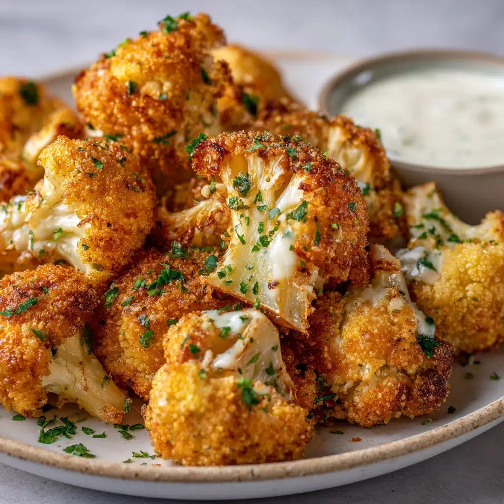 Crispy Baked Cauliflower Bites Recipe