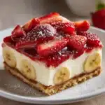 Banana-Strawberry Cheesecake Fantasy Recipe