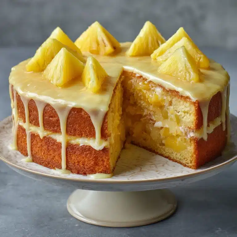 Pineapple Juice Cake Recipe