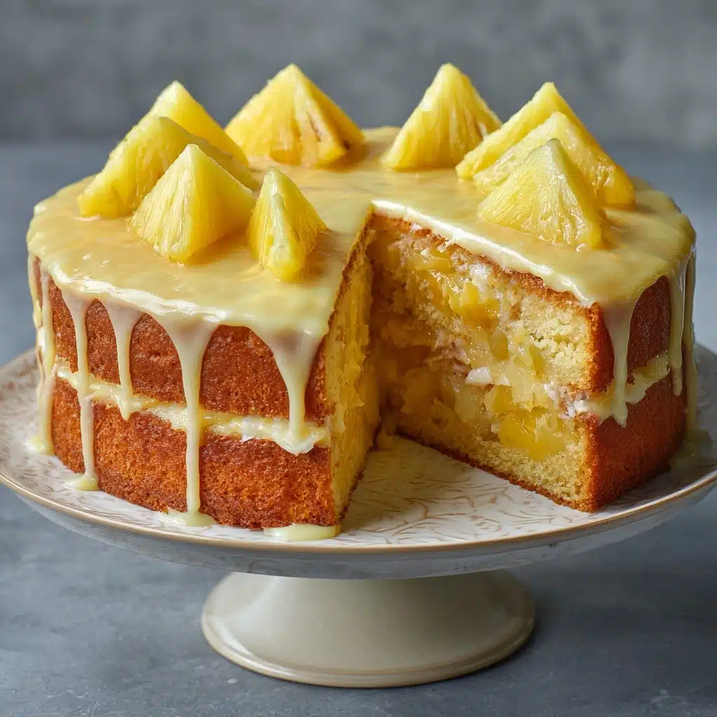Pineapple Juice Cake Recipe