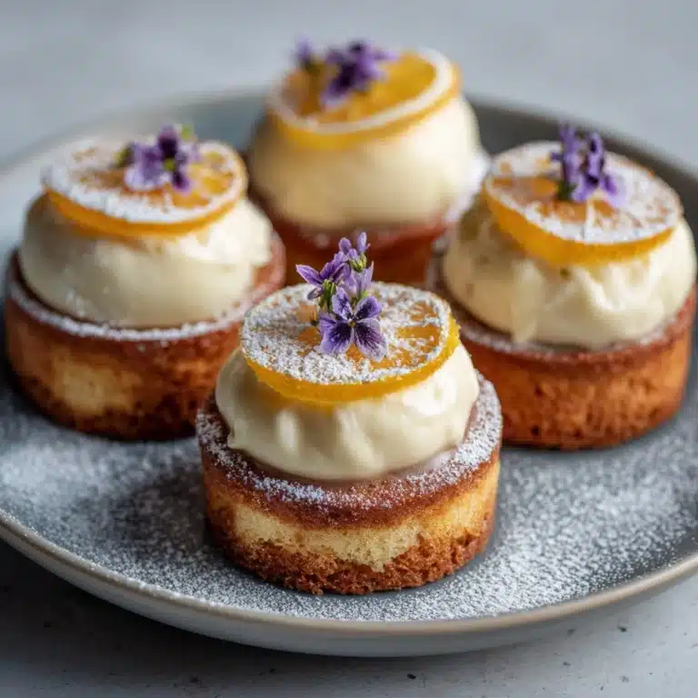 Mini Brown Butter Lemon Cakes Recipe