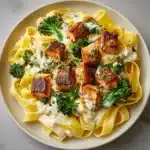 Creamy Pasta with Salmon and Broccoli Recipe