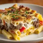 Philly Cheesesteak Pasta Recipe