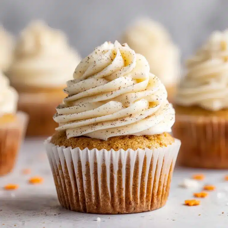 Pumpkin Cupcakes with Cinnamon Cream Cheese Frosting Recipe