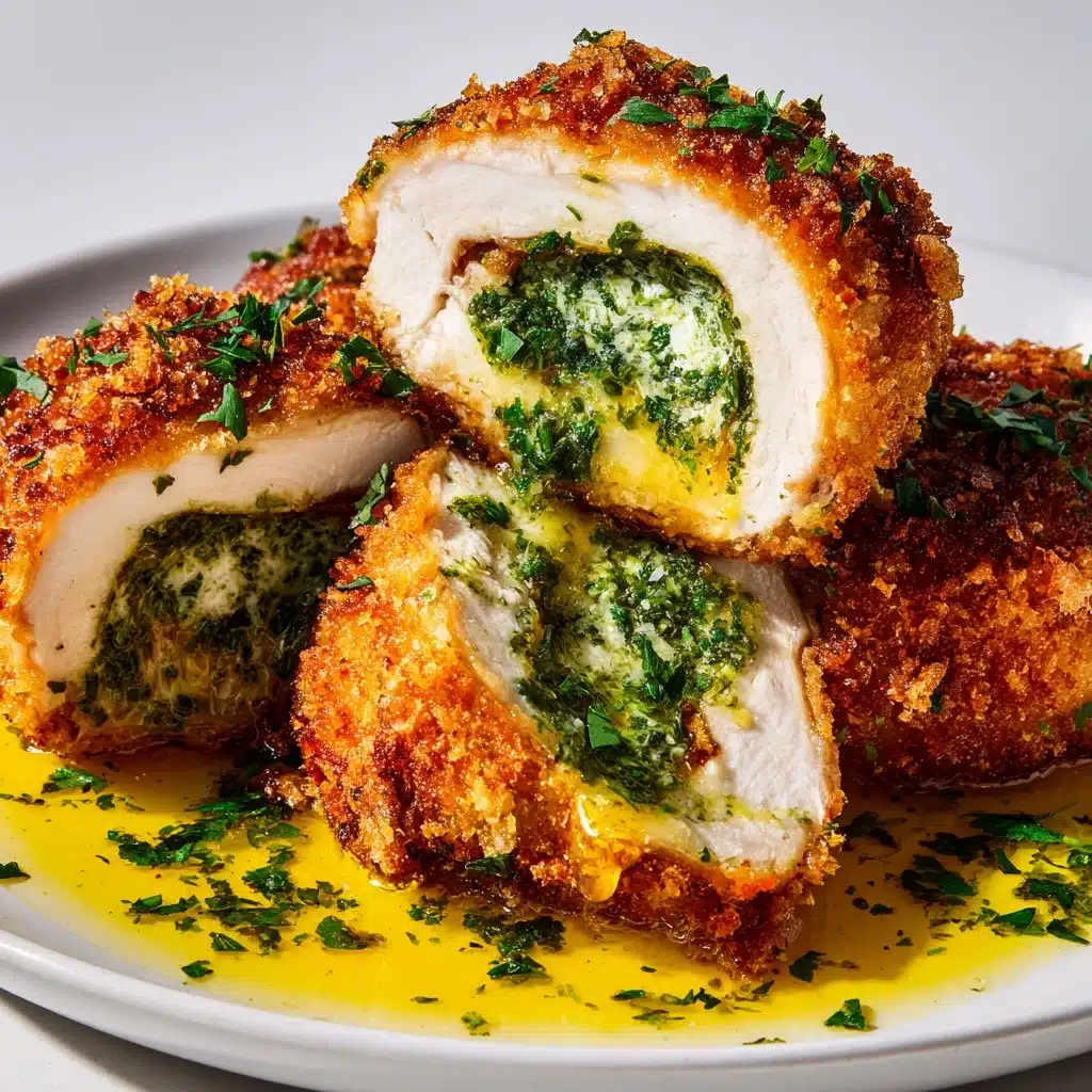 Chicken Kiev with Garlic Butter Recipe