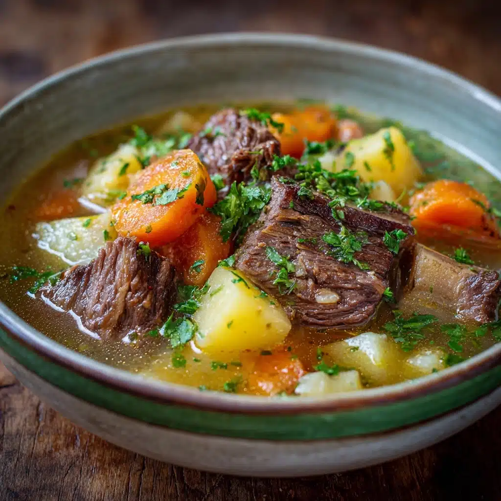 Apple Carrot Beef Rib Soup Recipe - Recipe Image