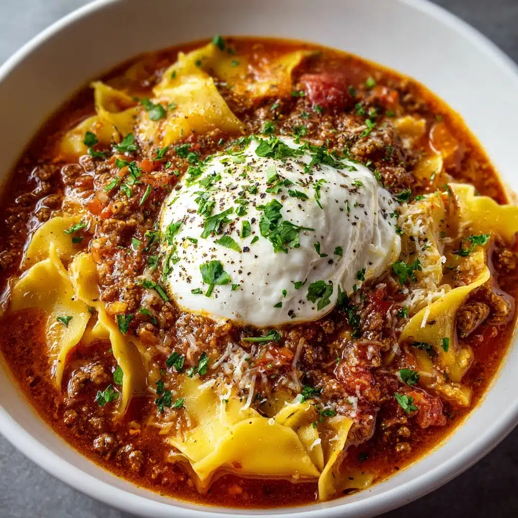 Lasagna Soup Recipe