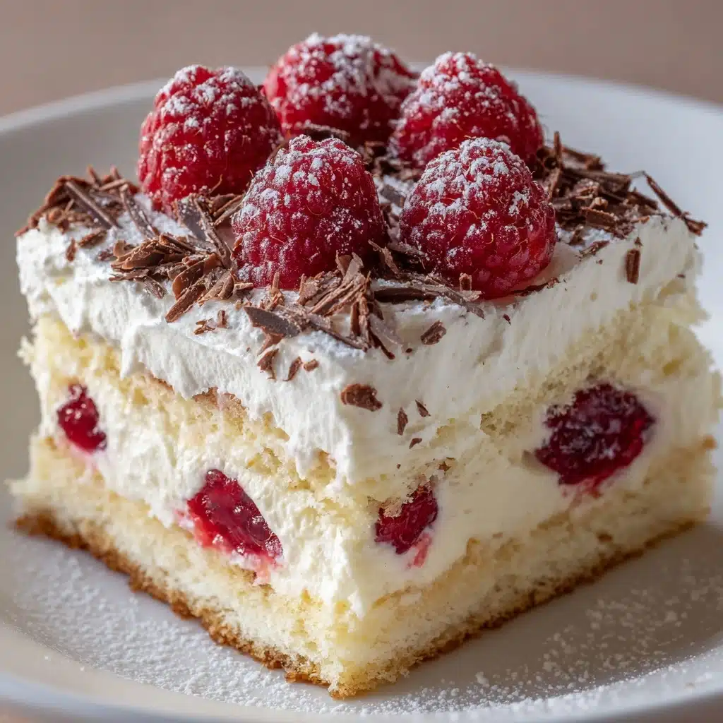 White Chocolate Raspberry Tiramisu Recipe - Recipe Image