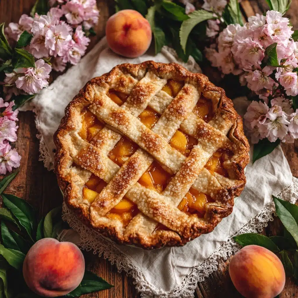 Brown Butter Strawberry Peach Pie Recipe - Recipe Image