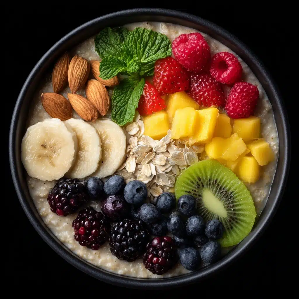 Oatmeal with Fruits and Nuts Recipe - Recipe Image