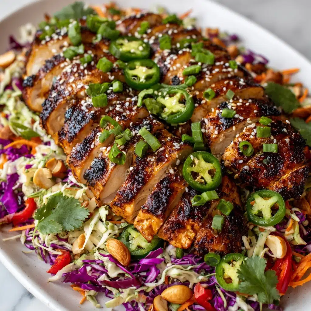 Sesame Chicken Cabbage Crunch Salad Recipe - Recipe Image