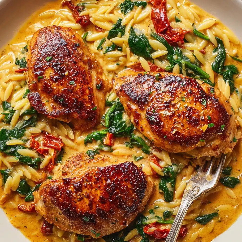 Marry Me Chicken Orzo Recipe - Recipe Image