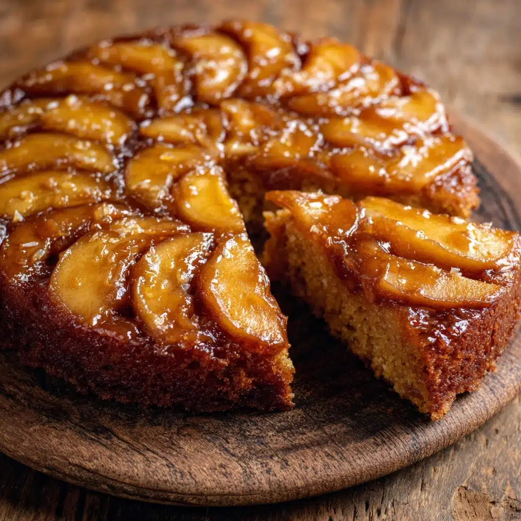 Brown Butter Apple Upside Down Cake Recipe