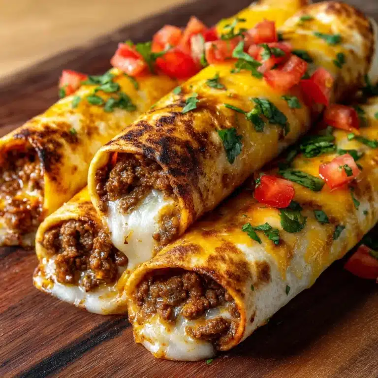 Crispy Beef Chimichangas Recipe