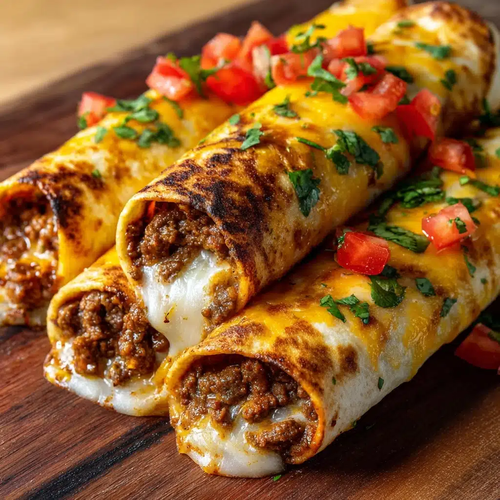 Crispy Beef Chimichangas Recipe
