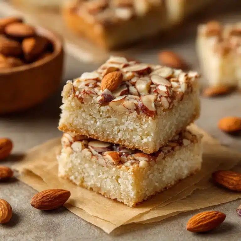 Vegan Almond Croissant Cookie Bars Recipe