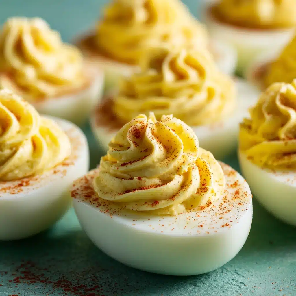 Pickle-Brined Deviled Eggs Recipe - Recipe Image