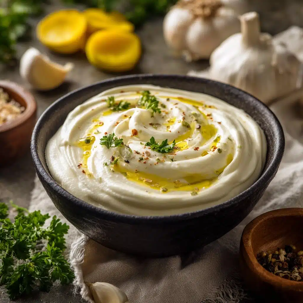 Lebanese Garlic Sauce Recipe - Recipe Image