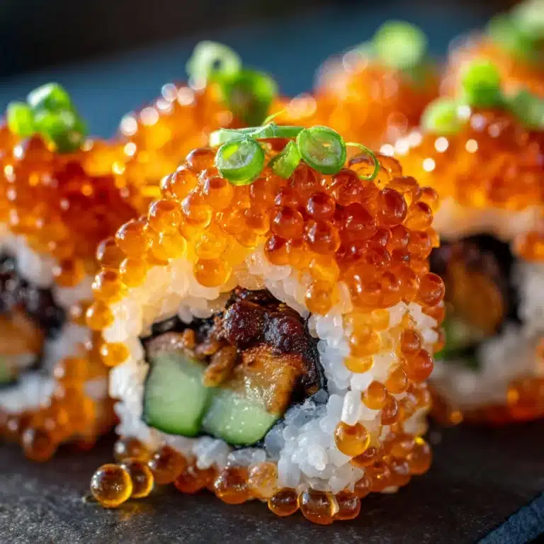 Spicy Shrimp Sushi Stacks Recipe