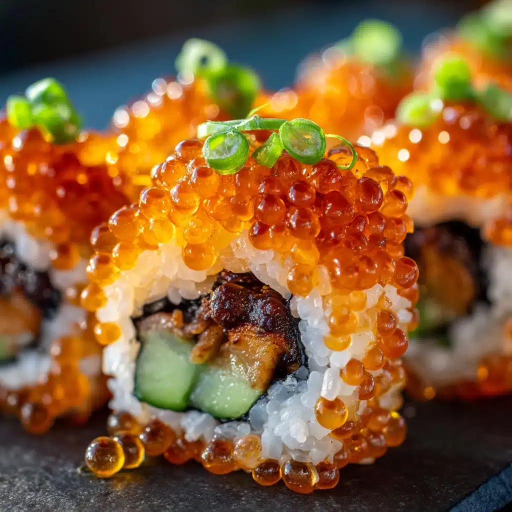 Spicy Shrimp Sushi Stacks Recipe