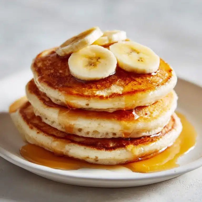 Brown Sugar Banana Pancakes Recipe