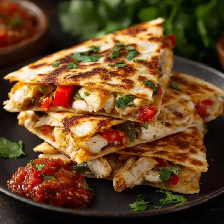 Chicken Fajita Quesadillas Recipe