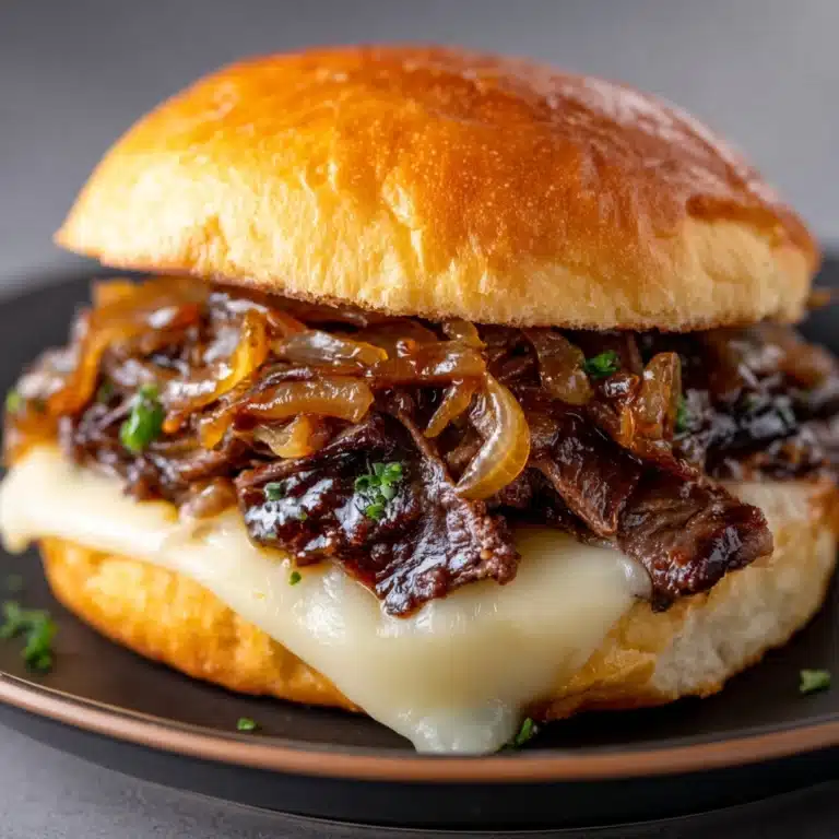 Philly Cheesesteak Sliders Recipe