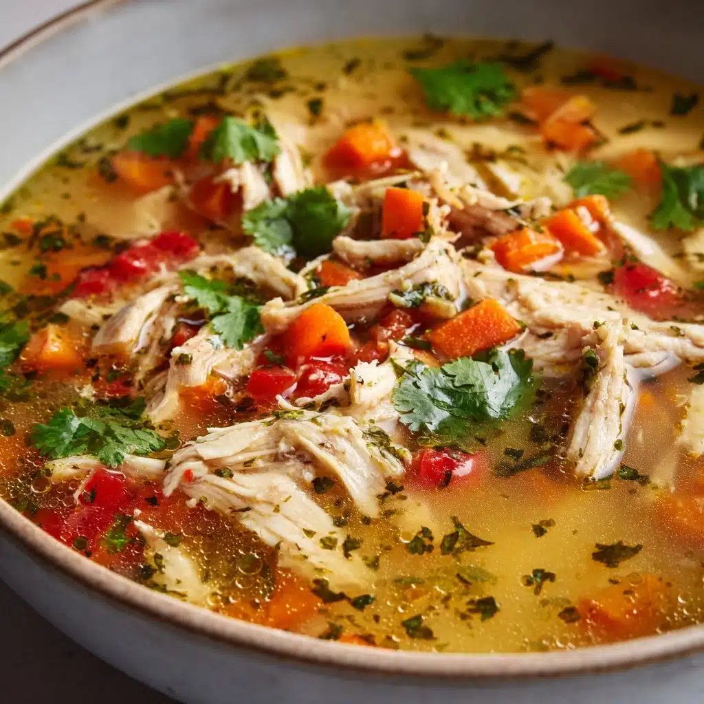Green Chili Chicken Soup Recipe - Recipe Image