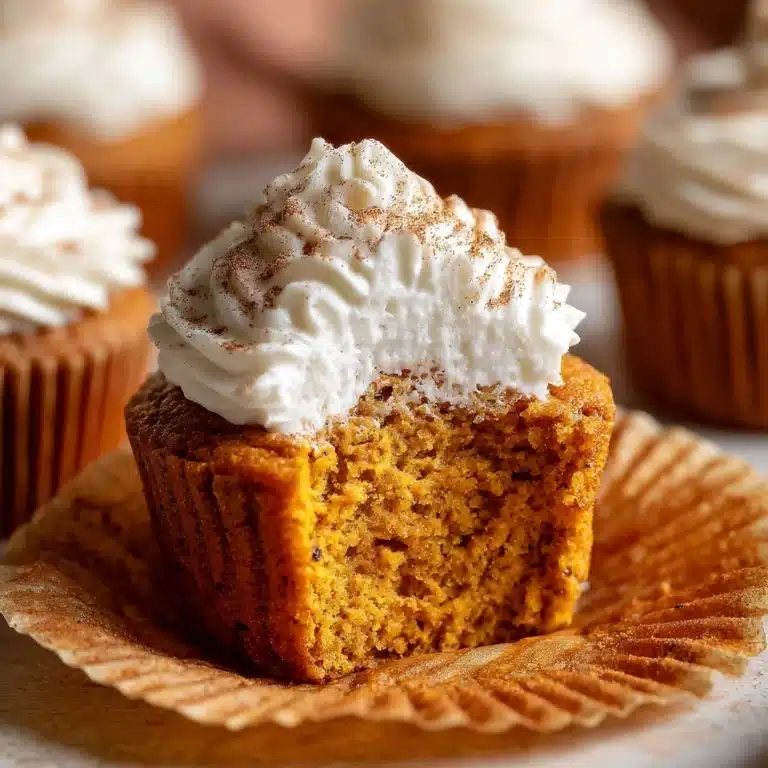 Pumpkin Pie Cupcakes Recipe