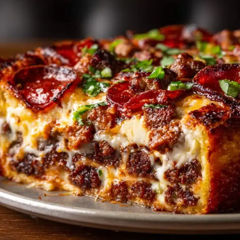Delicious Cheeseburger Pizza Recipe
