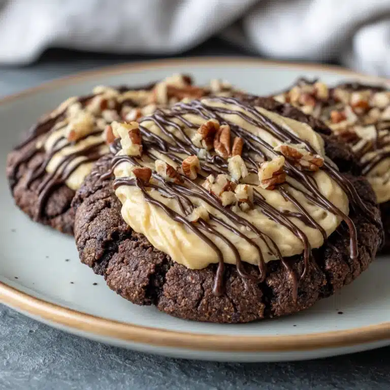 German Chocolate Cookies Recipe