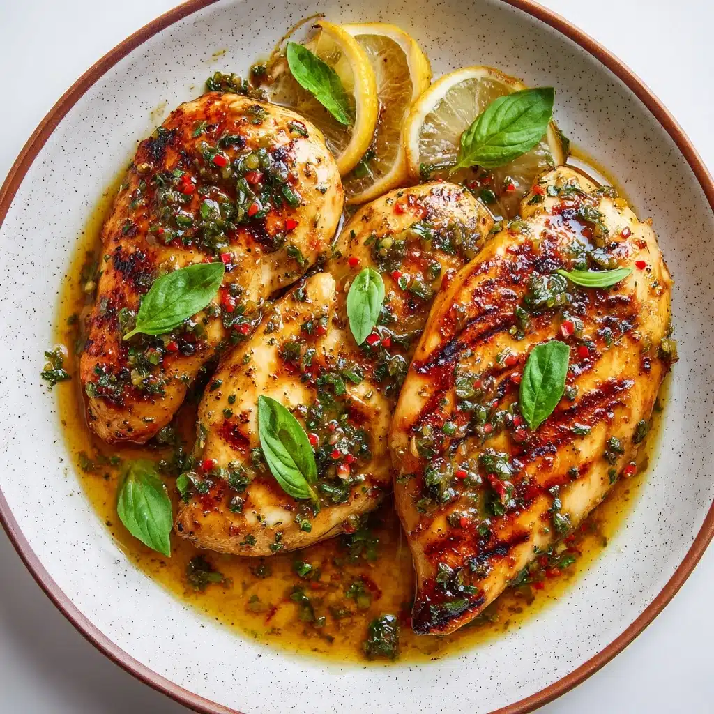 Lemon Basil Chicken Recipe