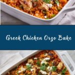 Greek Chicken Orzo Bake Recipe