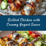 Grilled Chicken with Yogurt Sauce Recipe