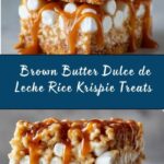 Brown Butter Dulce de Leche Rice Krispie Treats Recipe