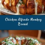 Chicken Alfredo Monkey Bread Recipe