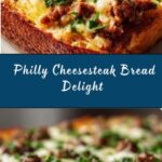Easy Garlic Philly Cheesesteak Bread Recipe