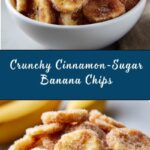 Cinnamon-Sugar Air Fryer Banana Chips Recipe