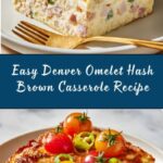 Easy Denver Omelet Hash Brown Casserole Recipe