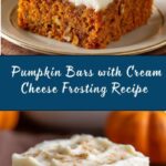 Pumpkin Bars with Cream Cheese Frosting Recipe