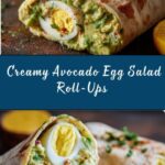 Avocado Egg Salad Roll-Ups Recipe