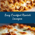 Easy Crockpot Ravioli Lasagna Recipe