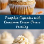Pumpkin Cupcakes with Cinnamon Cream Cheese Frosting Recipe