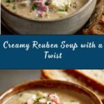 Easy Creamy Reuben Soup Recipe