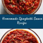 Homemade Spaghetti Sauce Bliss Recipe